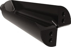 Allied Machine and Engineering - 254mm Max Drill Depth, 2.5xD, 3.8" Diam, Indexable Insert Drill - 8 Inserts, 50mm Shank Diam, Straight Shank - Exact Tooling