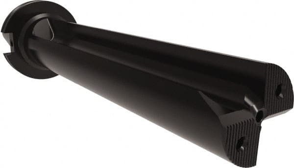 Allied Machine and Engineering - 11-3/4" Max Drill Depth, 4.5xD, 61mm Diam, Indexable Insert Drill - 2 Inserts, CAT50 Taper Shank - Exact Tooling