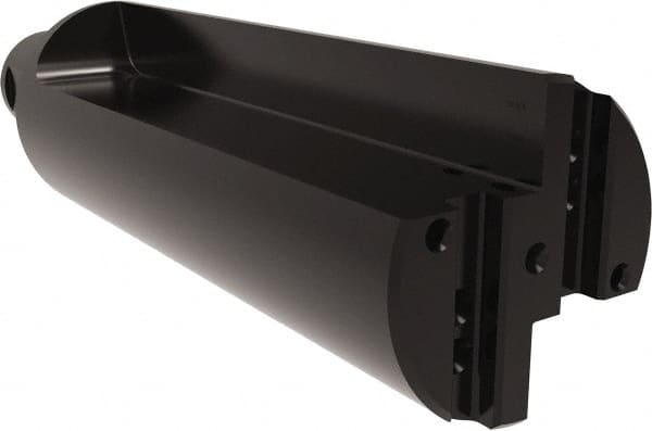 Allied Machine and Engineering - 127mm Max Drill Depth, 76.2mm Diam, Indexable Insert Drill - 4 Inserts, 40mm Shank Diam, Straight Shank - Exact Tooling