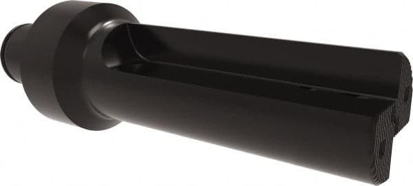 Allied Machine and Engineering - 3-1/4" Max Drill Depth, 2" Diam, Indexable Insert Drill - 2 Inserts, ABS63 Modular Connection Shank - Exact Tooling