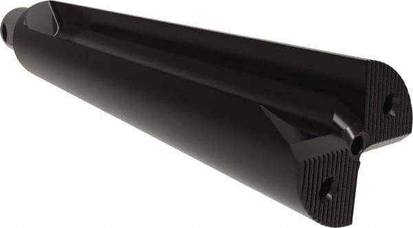 Allied Machine and Engineering - 254mm Max Drill Depth, 4.5xD, 50.8mm Diam, Indexable Insert Drill - 4 Inserts, 40mm Shank Diam, Straight Shank - Exact Tooling