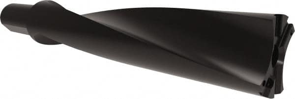 Allied Machine and Engineering - Series APX 70, 5xD, 50mm Shank Diam, Drill Body - 421.1mm Drill Body Length to Flange, W7005H Toolholder, 501.1mm OAL, 421.1mm Drill Body Length, Weldon Flat Shank, Through Coolant - Exact Tooling