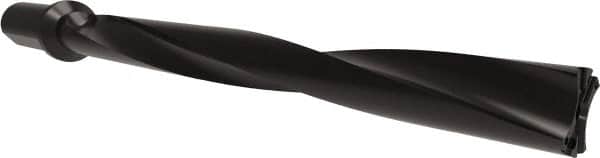 Allied Machine and Engineering - Series APX 44, 10xD, 50mm Shank Diam, Drill Body - 573.8mm Drill Body Length to Flange, W4410H Toolholder, 653.8mm OAL, 573.8mm Drill Body Length, Weldon Flat Shank, Through Coolant - Exact Tooling