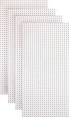 Triton - 24" Wide x 48" High Peg Board Storage Board - 4 Panels, Hardboard, White - Exact Tooling
