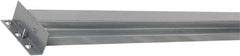 Value Collection - 2,400 Lb Capacity Bulk Storage Shelf Beam Kit - 62-3/4" Wide x 3-1/8" High x 24", 36" & 48" Deep, Gray - Exact Tooling