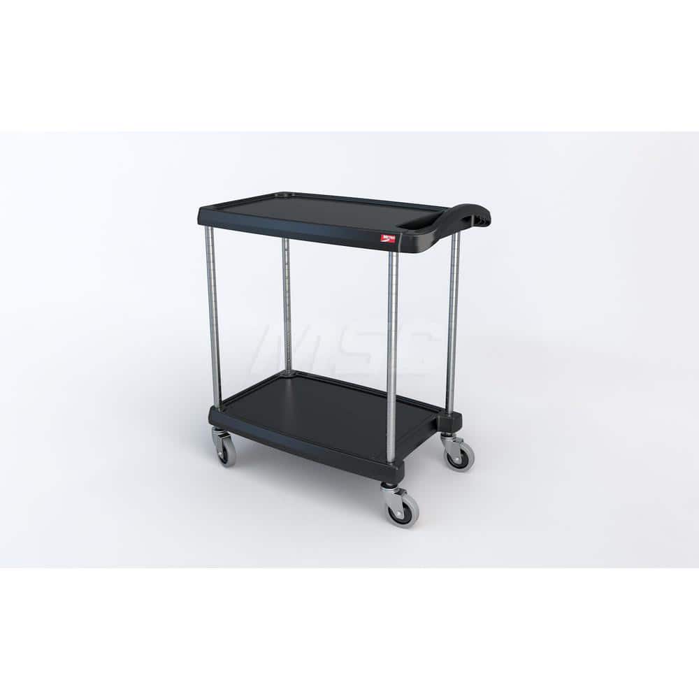 Metro - Carts; Type: Utility ; Load Capacity (Lb.): 300.000 ; Number of Shelves: 2 ; Width (Inch): 18-5/16 ; Length (Inch): 31-1/2 ; Height (Inch): 35-1/2 - Exact Tooling