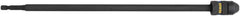 Irwin - 1/4" Drive Standard Socket Extension - 12" OAL, Black Oxide Finish - Exact Tooling
