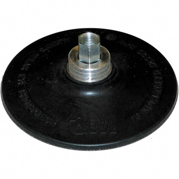 3M - 4" Diam Disc Backing Pad - 12,000 RPM - Exact Tooling