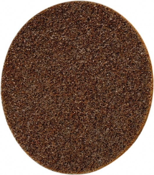 3M - 7" Diam, Aluminum Oxide Hook & Loop Disc - Coarse Grade, Nonwoven, - Exact Tooling