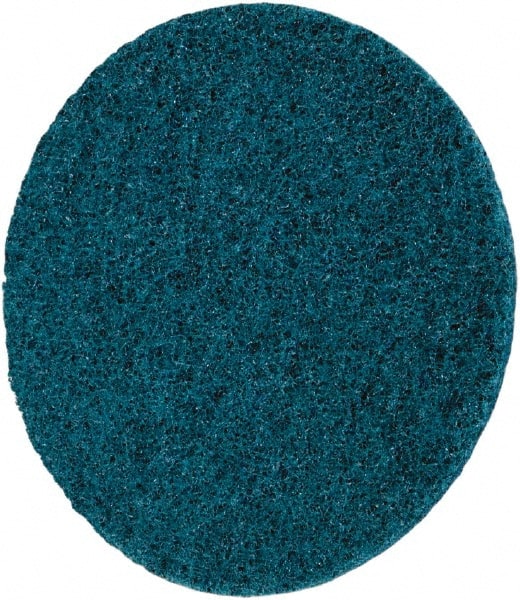 3M - 5" Diam, Aluminum Oxide Hook & Loop Disc - Very Fine Grade, Nonwoven, - Exact Tooling