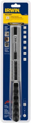 Irwin - 8 Piece Bolt Extractor Set - Magnetic Rail - Exact Tooling