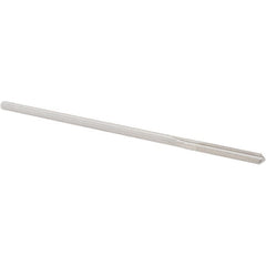 Alvord Polk - 0.118" High Speed Steel 4 Flute Chucking Reamer - Straight Flute, 0.112" Straight Shank, 7/8" Flute Length, 3-1/2" OAL - Exact Tooling