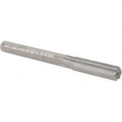 Alvord Polk - 0.3115" Solid Carbide 6 Flute Chucking Reamer - Exact Tooling