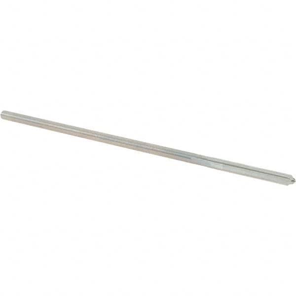 Alvord Polk - 3/32" High Speed Steel 4 Flute Chucking Reamer - Straight Flute, 0.088" Straight Shank, 3/4" Flute Length, 3" OAL - Exact Tooling