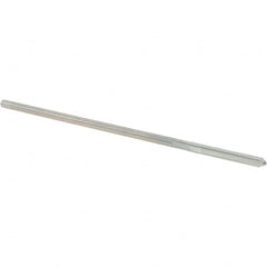 Alvord Polk - 3/32" High Speed Steel 4 Flute Chucking Reamer - Straight Flute, 0.088" Straight Shank, 3/4" Flute Length, 3" OAL - Exact Tooling