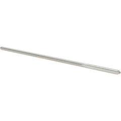 Alvord Polk - 0.101" High Speed Steel 4 Flute Chucking Reamer - Straight Flute, 0.095" Straight Shank, 7/8" Flute Length, 3-1/2" OAL - Exact Tooling