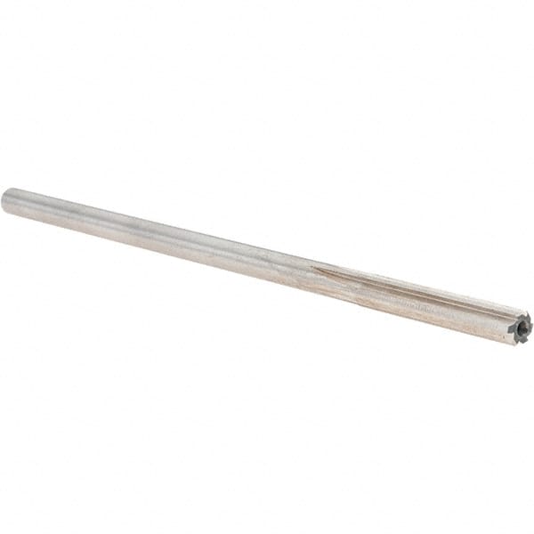 Alvord Polk - 0.219" High Speed Steel 6 Flute Chucking Reamer - Exact Tooling