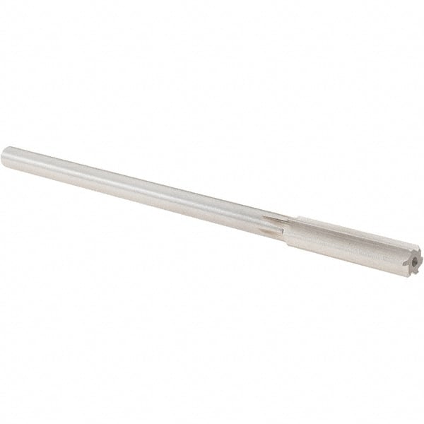 Alvord Polk - 0.381" High Speed Steel 6 Flute Chucking Reamer - Exact Tooling
