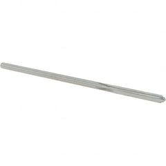 Alvord Polk - 0.1235" High Speed Steel 4 Flute Chucking Reamer - Exact Tooling