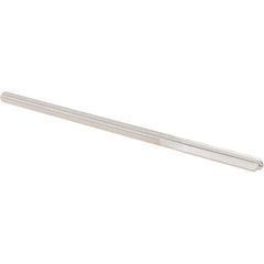 Alvord Polk - 0.153" High Speed Steel 4 Flute Chucking Reamer - Straight Flute, 0.146" Straight Shank, 1" Flute Length, 4" OAL - Exact Tooling