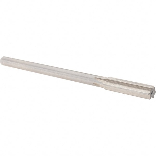 Alvord Polk - 0.444" High Speed Steel 6 Flute Chucking Reamer - Exact Tooling