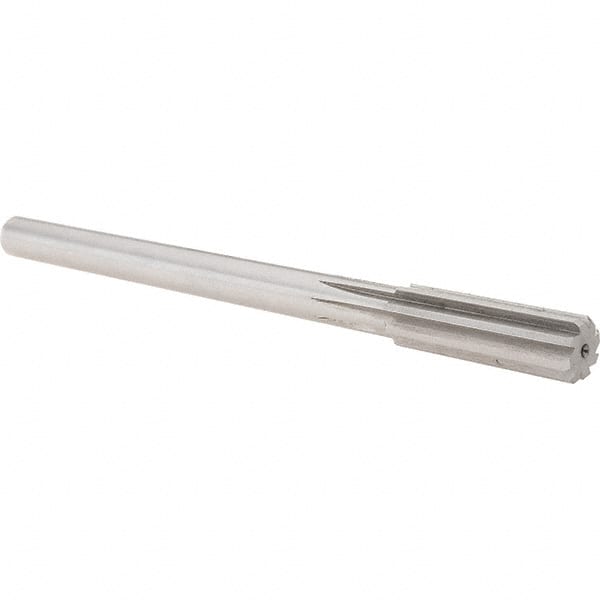 Alvord Polk - 0.685" High Speed Steel 8 Flute Chucking Reamer - Straight Flute, Straight Shank - Exact Tooling