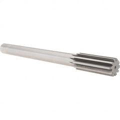 Alvord Polk - 29mm High Speed Steel 10 Flute Chucking Reamer - Straight Flute, Straight Shank - Exact Tooling