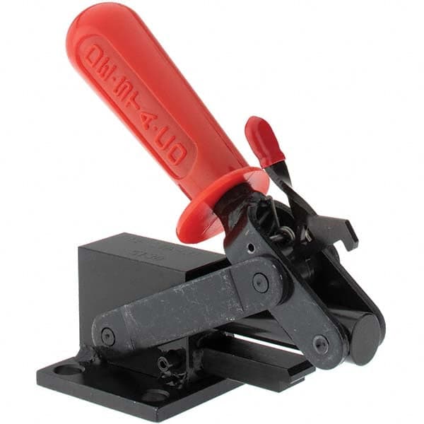 De-Sta-Co - 5,800.07 Lb Load Capacity, Flanged Base, Carbon Steel, Standard Straight Line Action Clamp - Exact Tooling