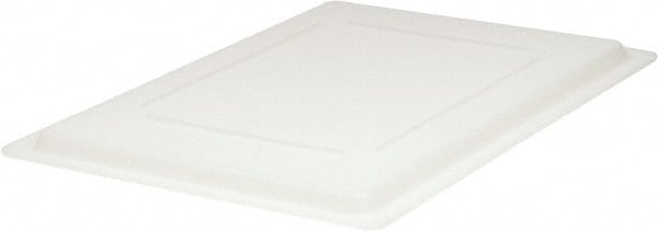 Rubbermaid - 26" Long x 18" Wide, Rectangular Polyethylene Lid - Snap-On, Use with FG350000, FG350100, FG350600, FG350800, FG352800 - Exact Tooling