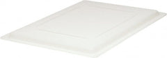 Rubbermaid - 26" Long x 18" Wide, Rectangular Polyethylene Lid - Snap-On, Use with FG350000, FG350100, FG350600, FG350800, FG352800 - Exact Tooling