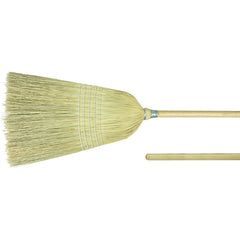15″ Corn Fiber Upright Broom - Exact Tooling