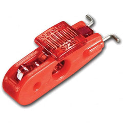 Master Lock - Electrical Equipment Lockouts Type: Universal Miniature Circuit Breaker Maximum Cord Diameter (Decimal Inch): 9/32 - Exact Tooling