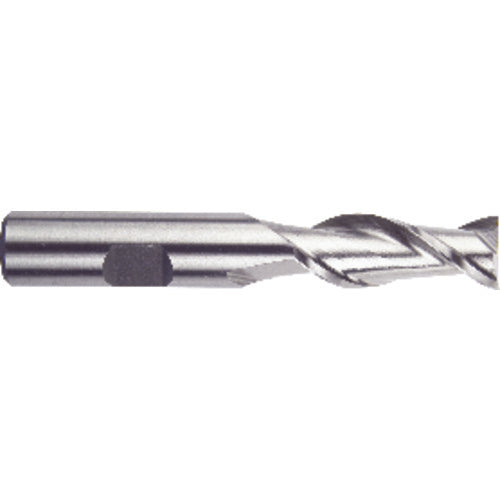 1/2″ × 1/2″ × 1 1/4″ × 3 1/4″ 2 Flute Single End HSS Finishing Center Cutting End Mill-Uncoated Series/List #1920 - Exact Tooling