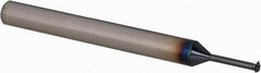 Scientific Cutting Tools - 32 to 64 TPI, Internal/External Single Profile Thread Mill - #6" Noml Diam, 0.098" Cut Diam, 3/16" Shank Diam, 3 Flute, 0.049" Neck Diam, 0.33" Neck Length, 2" OAL, AlTiN+ Finish - Exact Tooling
