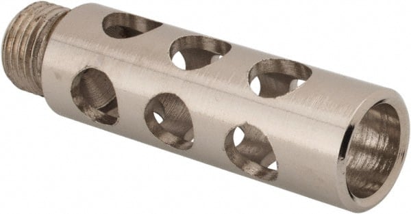 Value Collection - Blow Gun Safety Booster Nozzle - 1/8 NPSM, 1.49" Hose Length - Exact Tooling