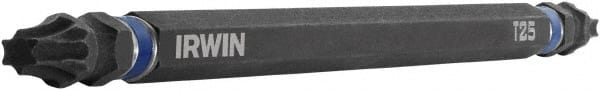 Irwin - T25 x T25 Torx Bit - 1/4" Hex Drive, 6" OAL - Exact Tooling