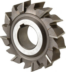 Keo - 3" Diam x 3/4" Width of Cut, 16 Teeth, High Speed Steel Side Milling Cutter - Staggered Teeth, Uncoated - Exact Tooling