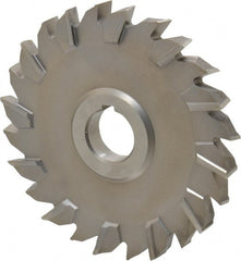Keo - 5" Diam x 1/2" Width of Cut, 24 Teeth, High Speed Steel Side Milling Cutter - Staggered Teeth, Uncoated - Exact Tooling