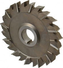 Keo - 6" Diam x 3/4" Width of Cut, 24 Teeth, High Speed Steel Side Milling Cutter - Staggered Teeth, Uncoated - Exact Tooling
