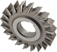 Keo - 3" Diam x 1/2" Width of Cut, 20 Teeth, High Speed Steel Side Milling Cutter - Straight Teeth, Uncoated - Exact Tooling