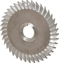 Keo - 5" Blade Diam x 1/8" Blade Thickness, 1" Hole, 40 Teeth, High Speed Steel Side Chip Saw - Straight Tooth, Arbor Connection, Right Hand Cut, Uncoated, with Keyway - Exact Tooling