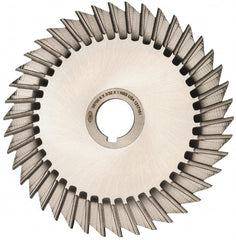 Keo - 6" Blade Diam x 3/32" Blade Thickness, 1" Hole, 42 Teeth, High Speed Steel Side Chip Saw - Straight Tooth, Arbor Connection, Right Hand Cut, Uncoated, with Keyway - Exact Tooling