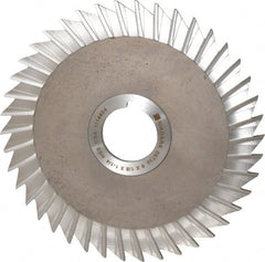 Keo - 6" Blade Diam x 1/8" Blade Thickness, 1-1/4" Hole, 42 Teeth, High Speed Steel Side Chip Saw - Straight Tooth, Arbor Connection, Right Hand Cut, Uncoated, with Keyway - Exact Tooling
