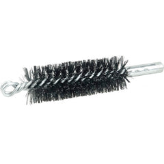 1-1/2″ Double Spiral Flue Brush, .012 Steel Fill - Exact Tooling