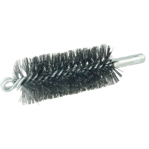 2″ Double Spiral Flue Brush, .012 Steel Fill - Exact Tooling