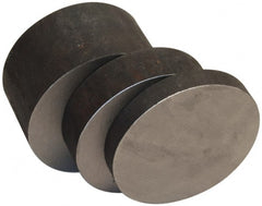 Value Collection - 10" Diam x 3" Long, 4140 Steel Round Rod - Hot Rolled, Pre-Hardened, Alloy Steel - Exact Tooling