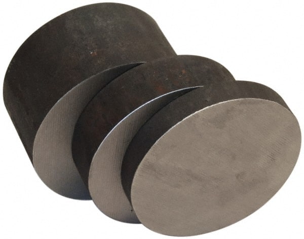 Value Collection - 9" Diam x 3" Long, 4140 Steel Round Rod - Hot Rolled, Annealed, Alloy Steel - Exact Tooling