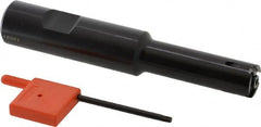 Carmex - 1.89" Max Depth of Cut, 3/4" Shank Diam, Internal/External Indexable Thread Mill - Insert Style C18, Toolholder Style CMT, 4-1/2" OAL - Exact Tooling