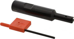 Carmex - 0.98" Max Depth of Cut, 5/8" Shank Diam, Internal/External Indexable Thread Mill - Insert Style C12, Toolholder Style CMT, 3-1/2" OAL - Exact Tooling