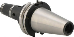 Seco - 1/4" Hole Diam, CAT40 Taper Shank Shrink Fit Tool Holder & Adapter - 3.74" Projection, 0.826" Nose Diam, 1.023" Clamping Depth, 45,000 RPM, Through Coolant - Exact Tooling